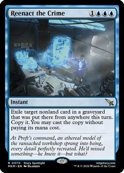 Reenact the Crime Murders at Karlov Manor Magic card