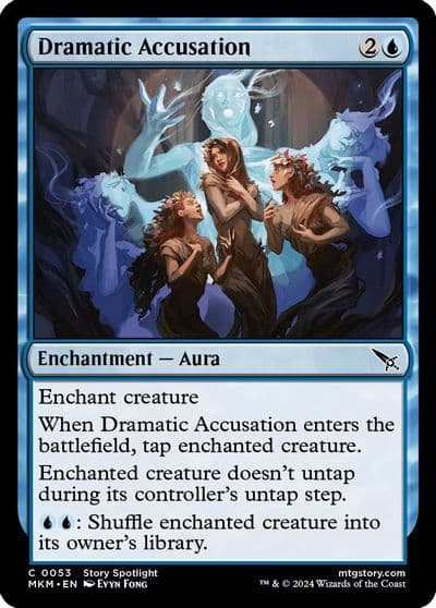 Dramatic Accusation Murders at Karlov Manor Magic card