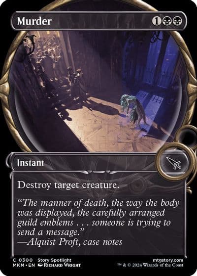 Murder Showcase Murders at Karlov Manor Magic card