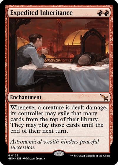 Expedited Inheritance Murders at Karlov Manor Magic card