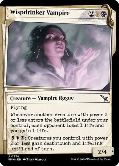Wispdrinker Vampire Showcase Murders at Karlov Manor Magic card