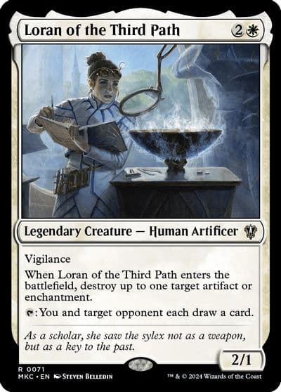 Loran of the Third Path Commander: Murders at Karlov Manor Magic card