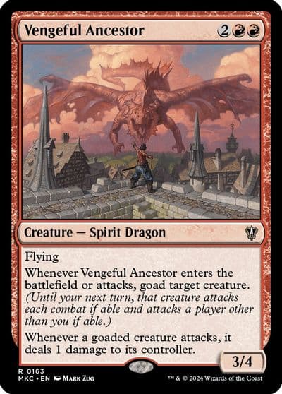 Vengeful Ancestor Commander: Murders at Karlov Manor Magic card