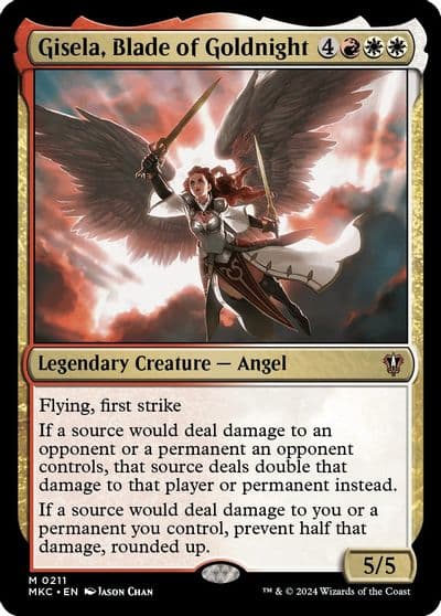 Gisela Blade of Goldnight Commander: Murders at Karlov Manor Magic card