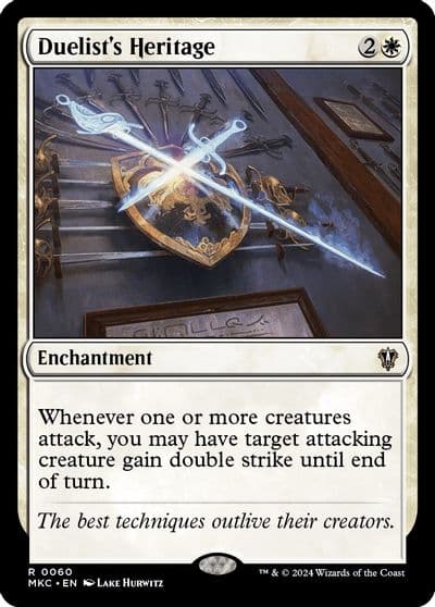 Duelists Heritage Commander: Murders at Karlov Manor Magic card