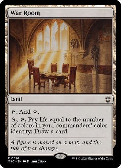 War Room Commander: Murders at Karlov Manor Magic card