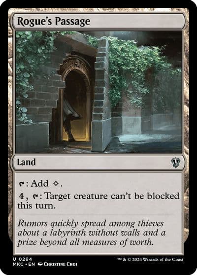 Rogues Passage Commander: Murders at Karlov Manor Magic card