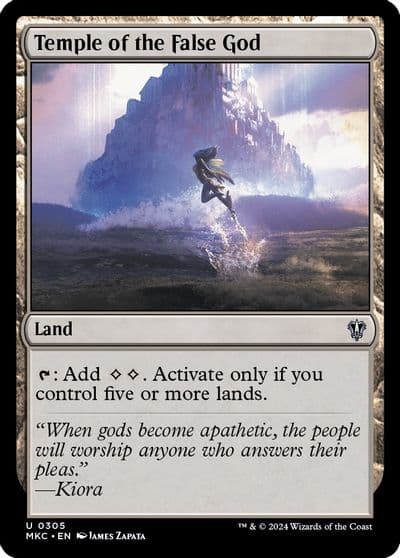Temple of the False God Commander: Murders at Karlov Manor Magic card