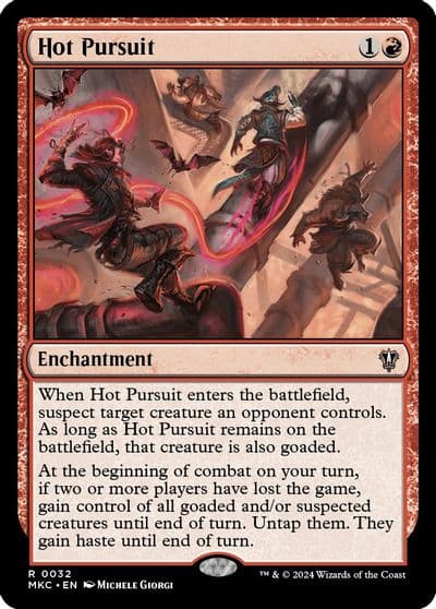 Hot Pursuit Commander: Murders at Karlov Manor Magic card