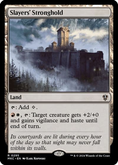 Slayers Stronghold Commander: Murders at Karlov Manor Magic card