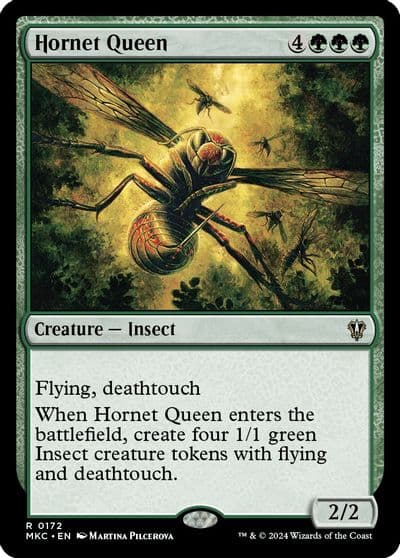 Hornet Queen Commander: Murders at Karlov Manor Magic card