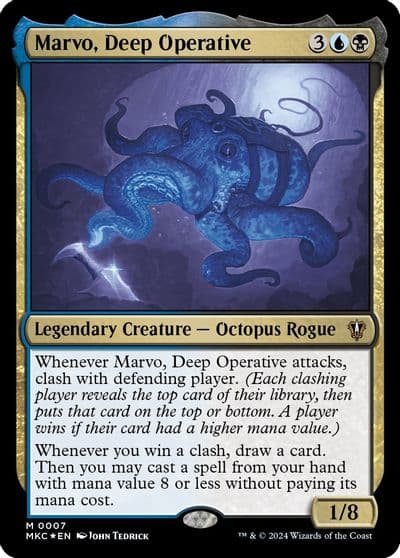 Marvo Deep Operative Commander: Murders at Karlov Manor Magic card