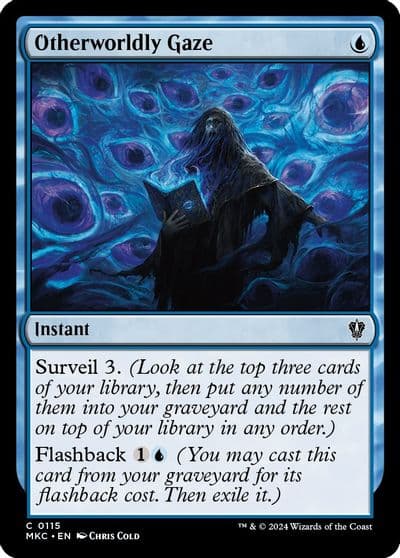 Otherworldly Gaze Commander: Murders at Karlov Manor Magic card