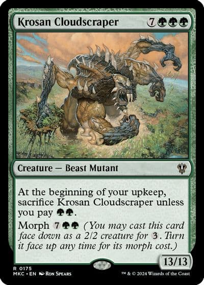 Krosan Cloudscraper Commander: Murders at Karlov Manor Magic card