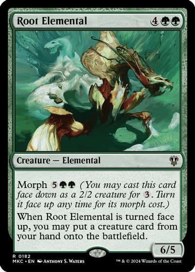 Root Elemental Commander: Murders at Karlov Manor Magic card