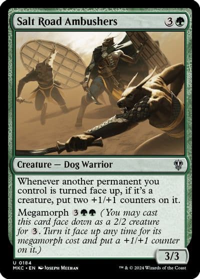 Salt Road Ambushers Commander: Murders at Karlov Manor Magic card