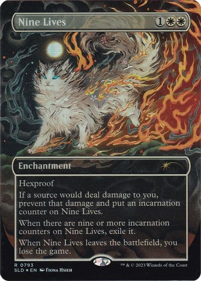 Nine Lives Secret Lair Drop Series Magic card
