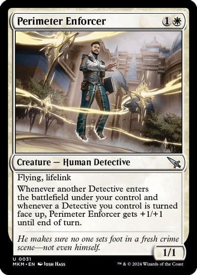 Perimeter Enforcer Murders at Karlov Manor Magic card