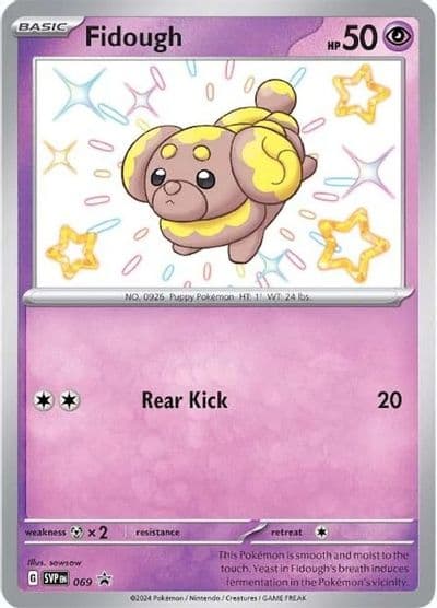 Fidough - 069 SV: Scarlet & Violet Promo Cards Pokemon card