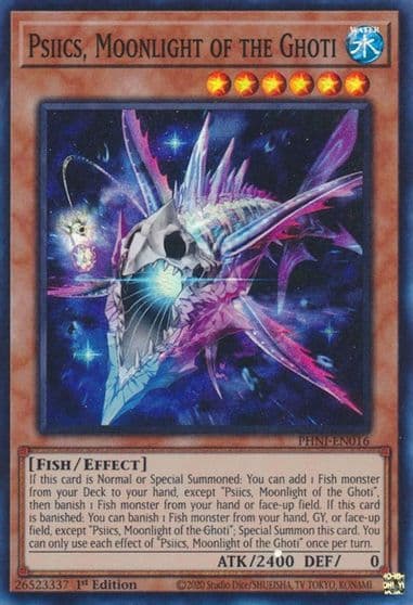 psiics moonlight of the ghoti Phantom Nightmare Yu-Gi-Oh! card