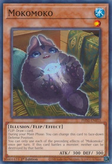 Mokomoko Phantom Nightmare Yu-Gi-Oh! card