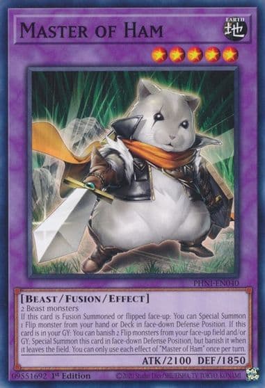Master of Ham Phantom Nightmare Yu-Gi-Oh! card
