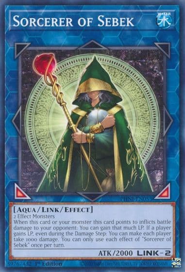 Sorcerer of Sebek Phantom Nightmare Yu-Gi-Oh! card