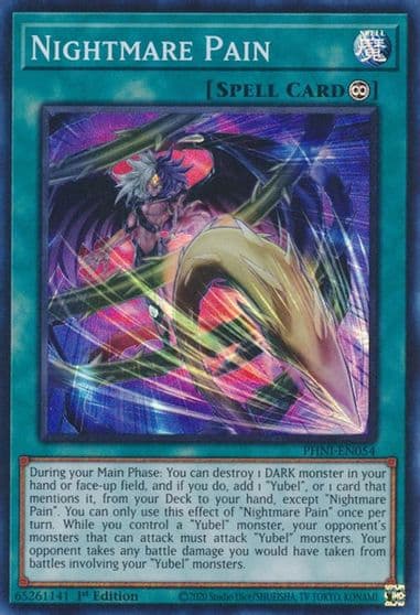 Nightmare Pain Phantom Nightmare Yu-Gi-Oh! card
