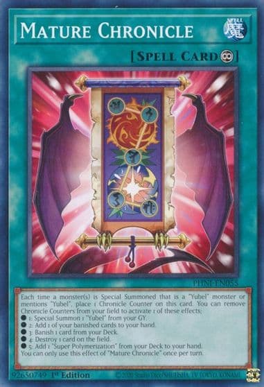 Mature Chronicle Phantom Nightmare Yu-Gi-Oh! card