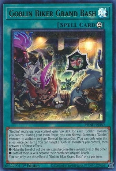 Goblin Biker Grand Bash Phantom Nightmare Yu-Gi-Oh! card