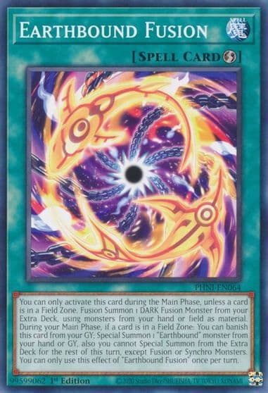 Earthbound Fusion Phantom Nightmare Yu-Gi-Oh! card