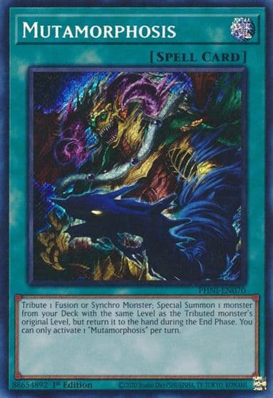 Mutamorphosis Phantom Nightmare Yu-Gi-Oh! card