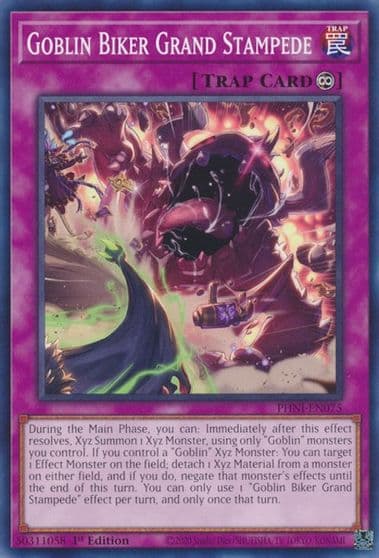Goblin Biker Grand Stampede Phantom Nightmare Yu-Gi-Oh! card