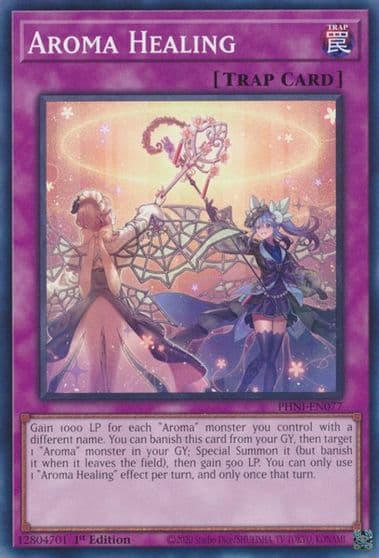 Aroma Healing Phantom Nightmare Yu-Gi-Oh! card