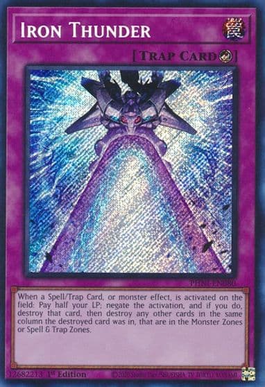 Iron Thunder Phantom Nightmare Yu-Gi-Oh! card