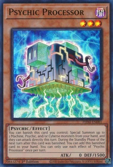 Psychic Processor Phantom Nightmare Yu-Gi-Oh! card