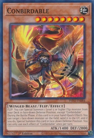 Conbirdable Phantom Nightmare Yu-Gi-Oh! card