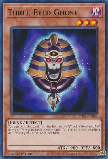 three eyed ghost Phantom Nightmare Yu-Gi-Oh! card