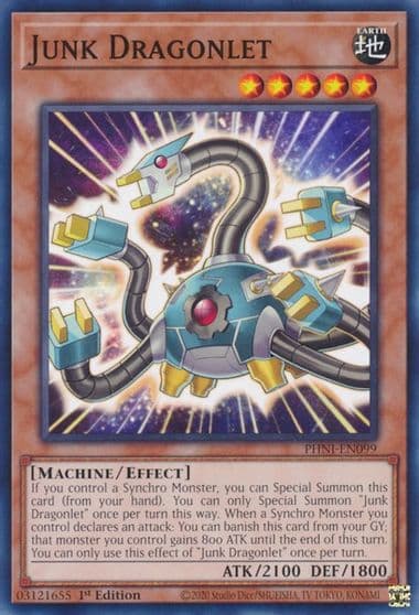 Junk Dragonlet Phantom Nightmare Yu-Gi-Oh! card