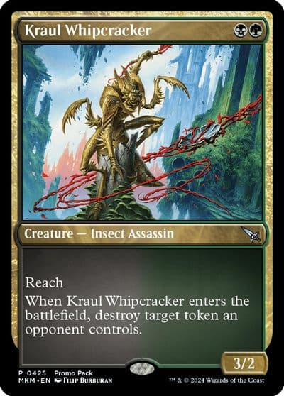 Kraul Whipcracker Promo Pack: Murders at Karlov Manor Magic card