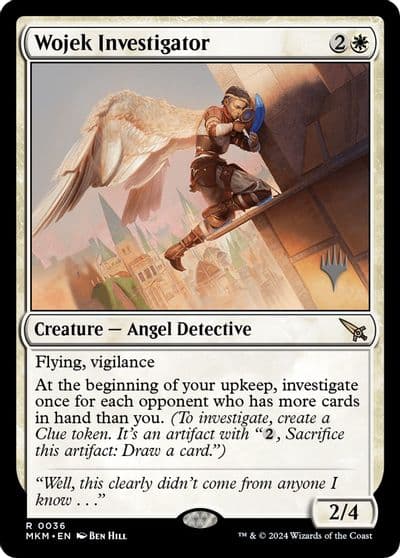 Wojek Investigator Promo Pack: Murders at Karlov Manor Magic card