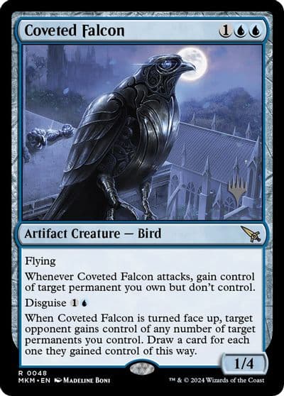 Coveted Falcon Promo Pack: Murders at Karlov Manor Magic card