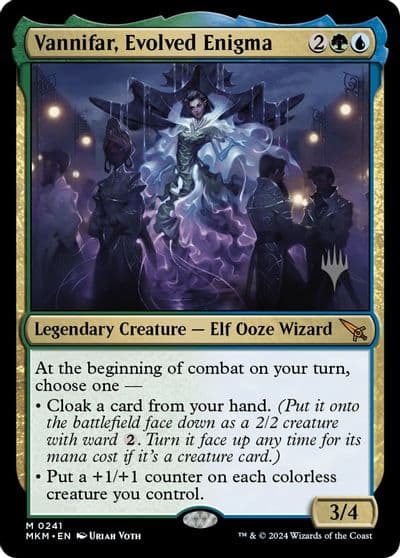 Vannifar Evolved Enigma Promo Pack: Murders at Karlov Manor Magic card