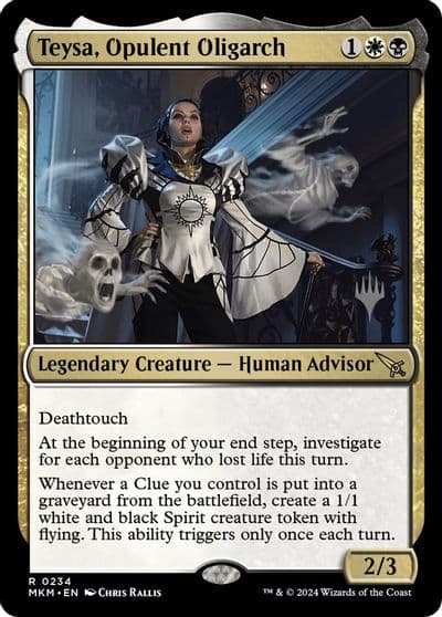 Teysa Opulent Oligarch Promo Pack: Murders at Karlov Manor Magic card