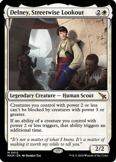 Delney Streetwise Lookout Promo Pack: Murders at Karlov Manor Magic card