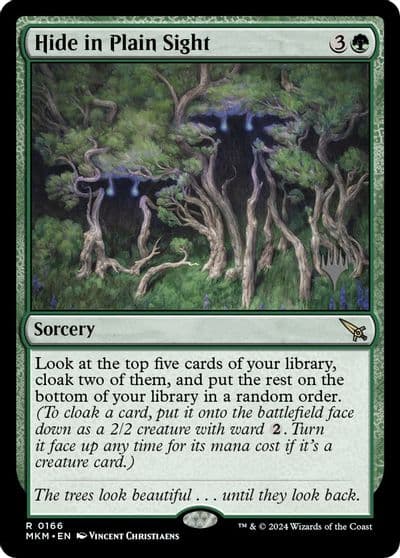Hide in Plain Sight Promo Pack: Murders at Karlov Manor Magic card