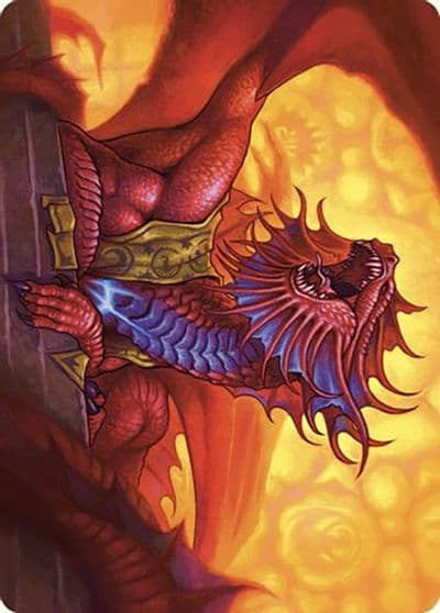 Niv Mizzet Guildpact Art Card 44 49 Art Series: Murders at Karlov Manor Magic card