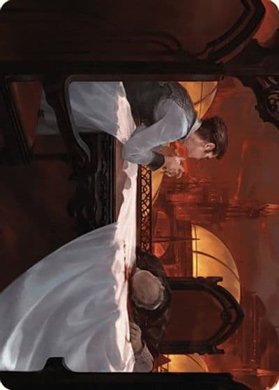 Expedited Inheritance Art Card Art Series: Murders at Karlov Manor Magic card