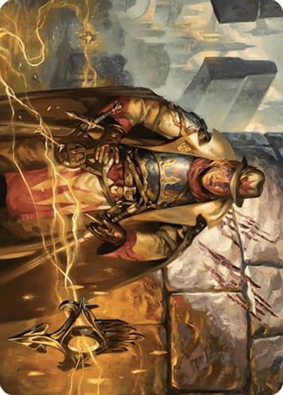 Tenth District Hero Art Card Art Series: Murders at Karlov Manor Magic card
