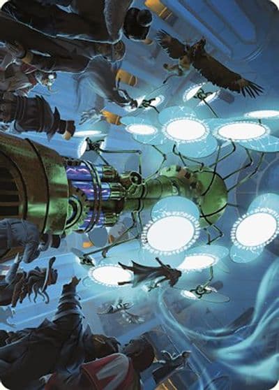 Panoptic Projektor Art Card Art Series: Murders at Karlov Manor Magic card